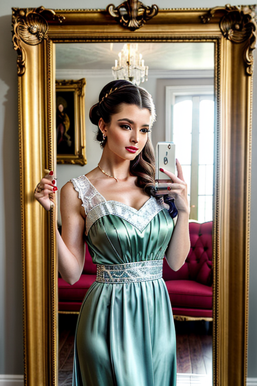 aesthetic mirror selfie girl quotes
